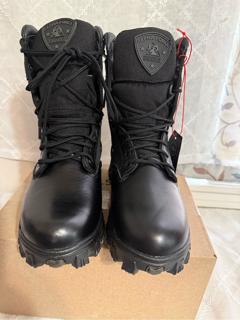 Rocky Black Alpha Force Tactical Boots